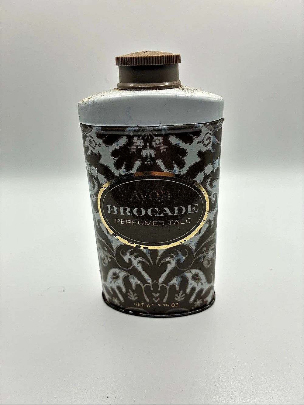 Avon Brocade Perfumed Talc Vintage Perfumed Talc